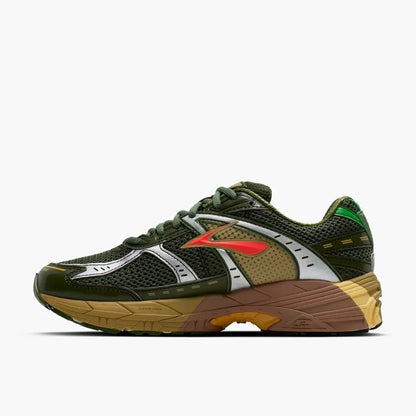 Bronze Green/Raffia/Coral