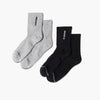 Black & Heather Ash